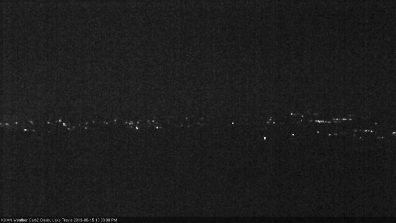 Lake Travis webcam, June 15, 2019 9:05 PM CT