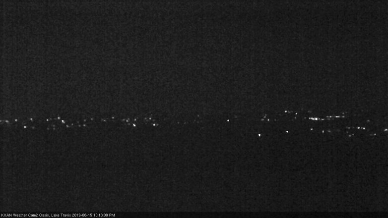 Lake Travis webcam, June 15, 2019 9:15 PM CT