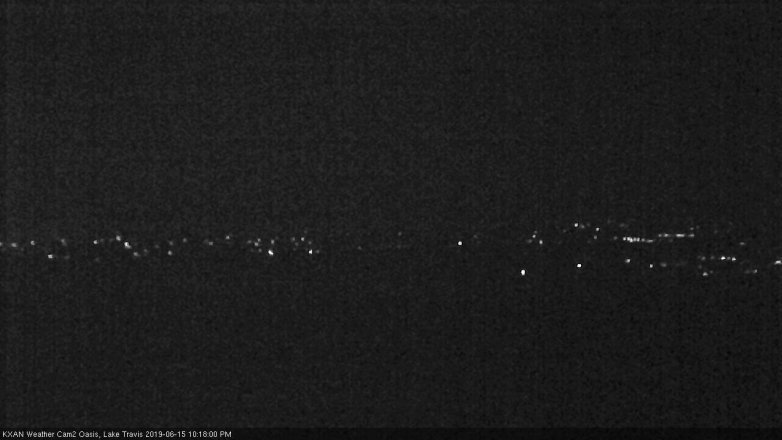 Lake Travis webcam, June 15, 2019 9:20 PM CT