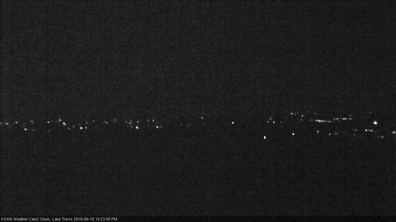 Lake Travis webcam, June 15, 2019 9:25 PM CT