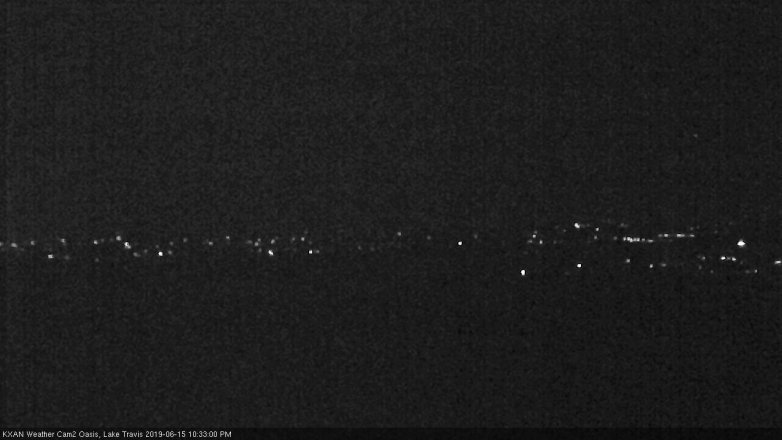Lake Travis webcam, June 15, 2019 9:35 PM CT