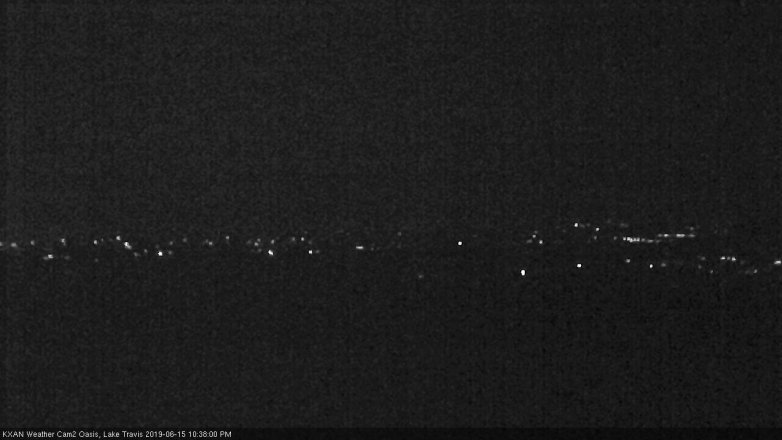 Lake Travis webcam, June 15, 2019 9:40 PM CT