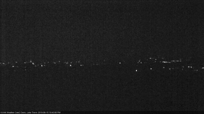 Lake Travis webcam, June 15, 2019 9:45 PM CT