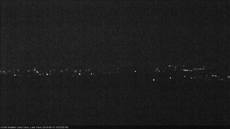 Lake Travis webcam, June 15, 2019 9:55 PM CT