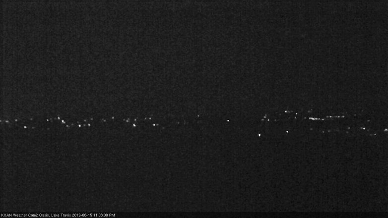 Lake Travis webcam, June 15, 2019 10:10 PM CT