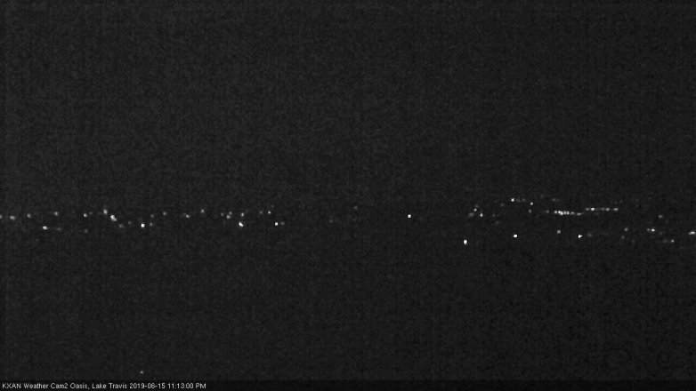 Lake Travis webcam, June 15, 2019 10:15 PM CT