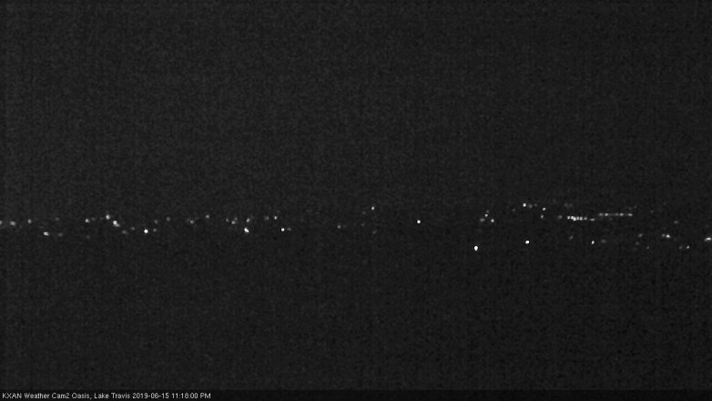 Lake Travis webcam, June 15, 2019 10:20 PM CT