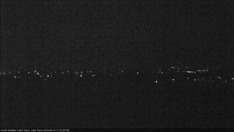 Lake Travis webcam, June 15, 2019 10:25 PM CT