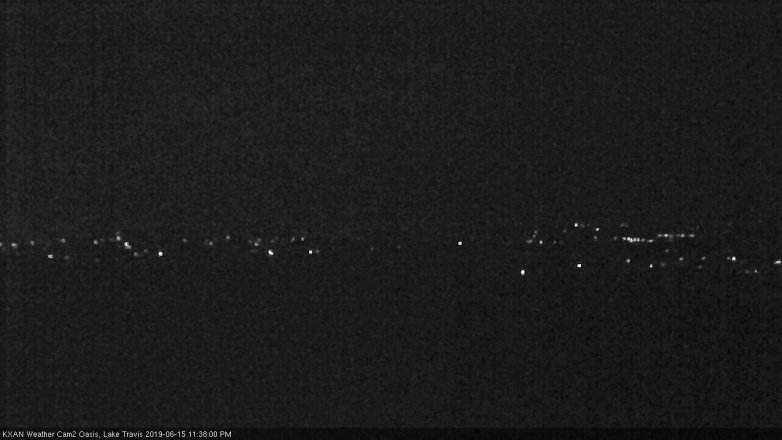 Lake Travis webcam, June 15, 2019 10:40 PM CT