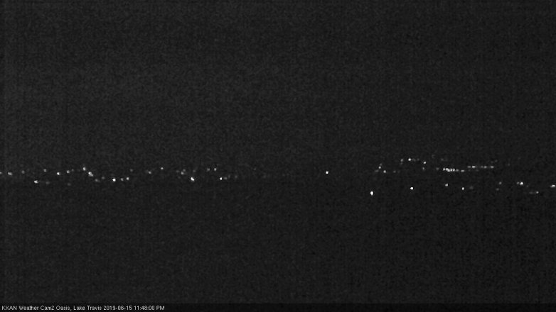 Lake Travis webcam, June 15, 2019 10:50 PM CT