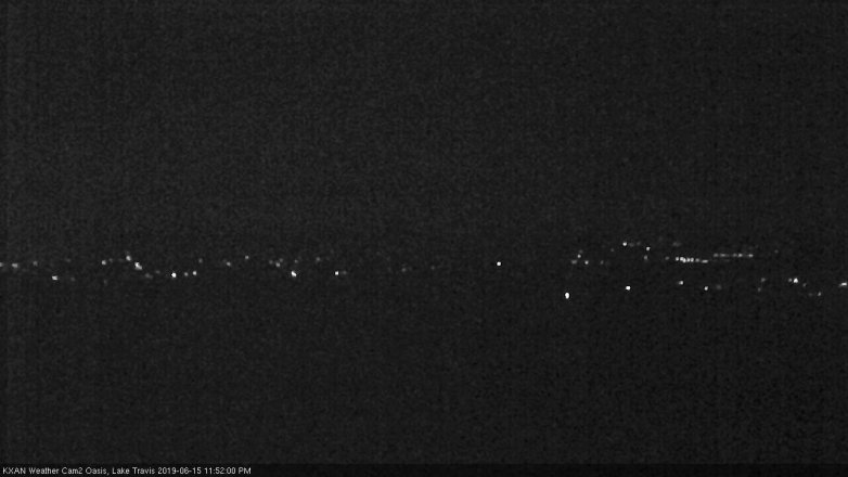 Lake Travis webcam, June 15, 2019 10:55 PM CT