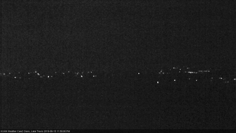 Lake Travis webcam, June 15, 2019 11:00 PM CT