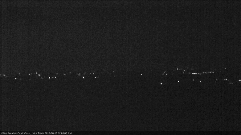 Lake Travis webcam, June 15, 2019 11:05 PM CT