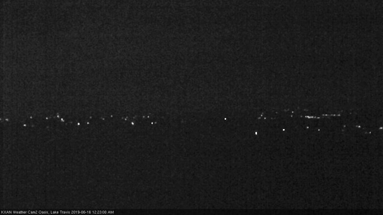 Lake Travis webcam, June 15, 2019 11:25 PM CT