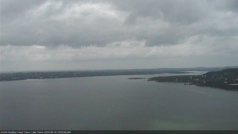Lake Travis webcam, June 16, 2019 9:05 AM CT