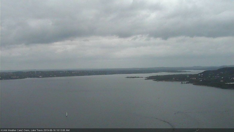 Lake Travis webcam, June 16, 2019 9:15 AM CT