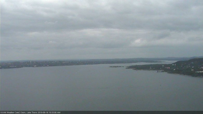 Lake Travis webcam, June 16, 2019 9:35 AM CT