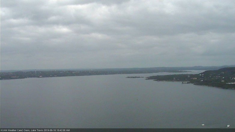 Lake Travis webcam, June 16, 2019 9:45 AM CT