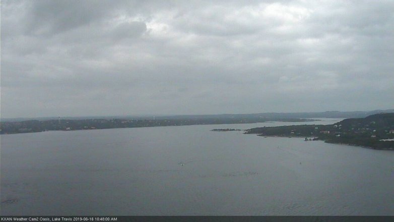 Lake Travis webcam, June 16, 2019 9:50 AM CT