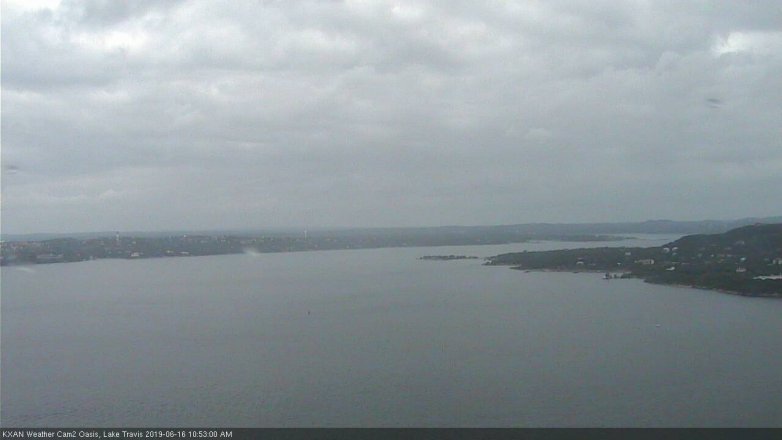 Lake Travis webcam, June 16, 2019 9:55 AM CT