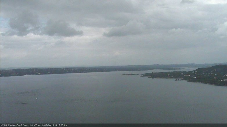 Lake Travis webcam, June 16, 2019 10:15 AM CT