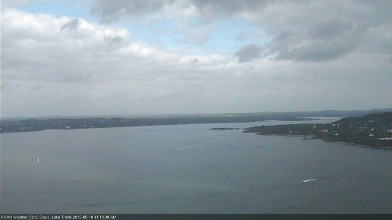 Lake Travis webcam, June 16, 2019 10:20 AM CT