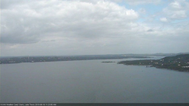 Lake Travis webcam, June 16, 2019 10:25 AM CT