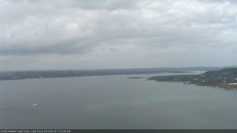 Lake Travis webcam, June 16, 2019 10:30 AM CT