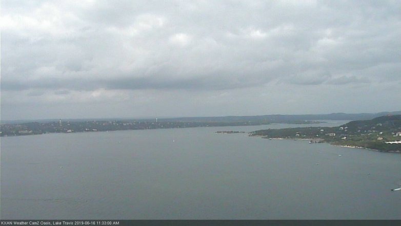 Lake Travis webcam, June 16, 2019 10:35 AM CT