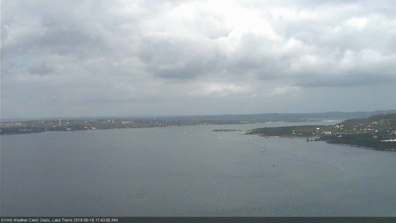 Lake Travis webcam, June 16, 2019 10:45 AM CT
