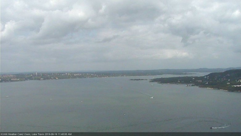 Lake Travis webcam, June 16, 2019 10:50 AM CT