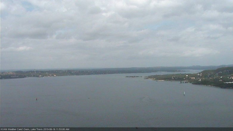 Lake Travis webcam, June 16, 2019 10:55 AM CT
