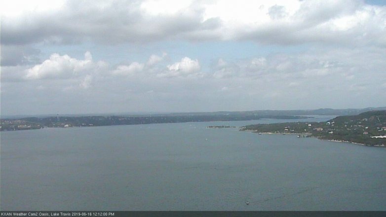 Lake Travis webcam, June 16, 2019 11:15 AM CT