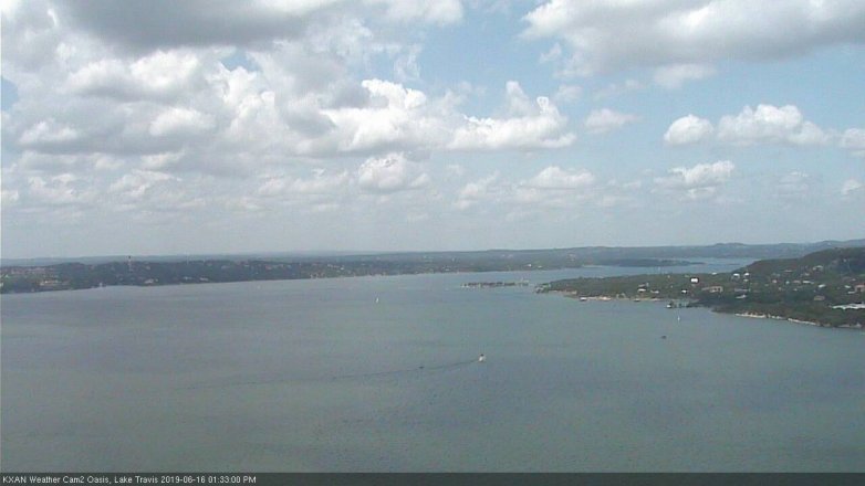 Lake Travis webcam, June 16, 2019 12:35 PM CT