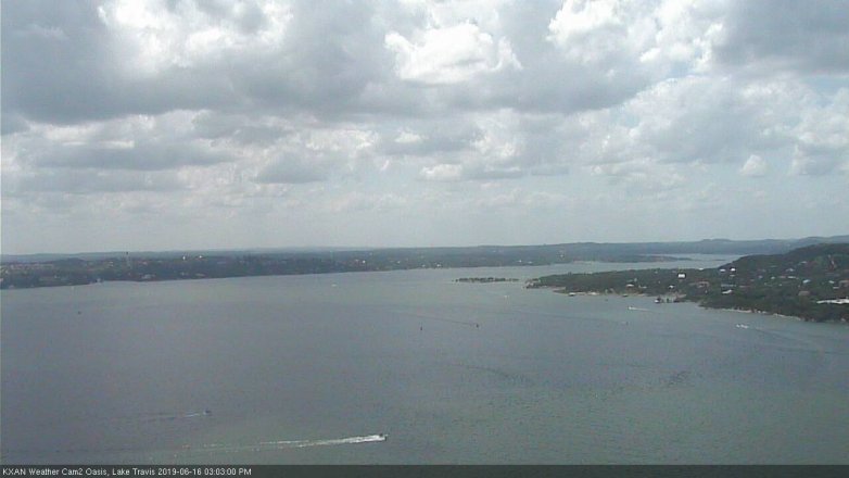 Lake Travis webcam, June 16, 2019 2:05 PM CT