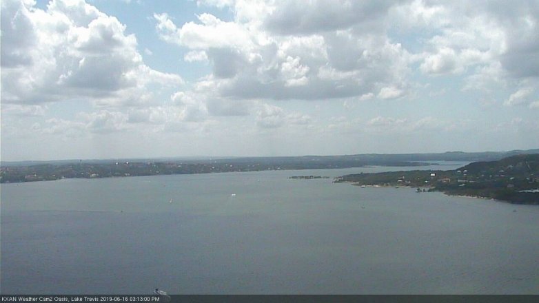 Lake Travis webcam, June 16, 2019 2:15 PM CT