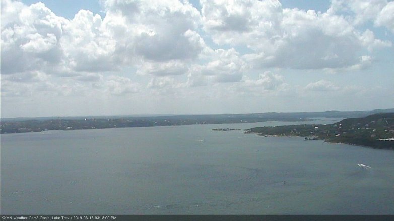 Lake Travis webcam, June 16, 2019 2:20 PM CT