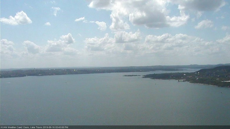Lake Travis webcam, June 16, 2019 2:45 PM CT