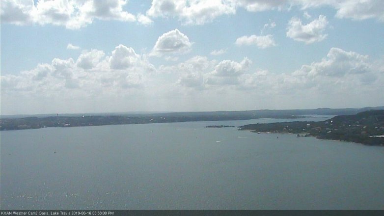 Lake Travis webcam, June 16, 2019 3:00 PM CT
