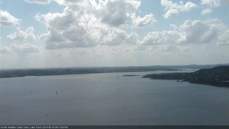 Lake Travis webcam, June 16, 2019 3:20 PM CT