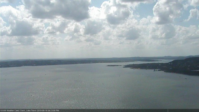 Lake Travis webcam, June 16, 2019 3:25 PM CT