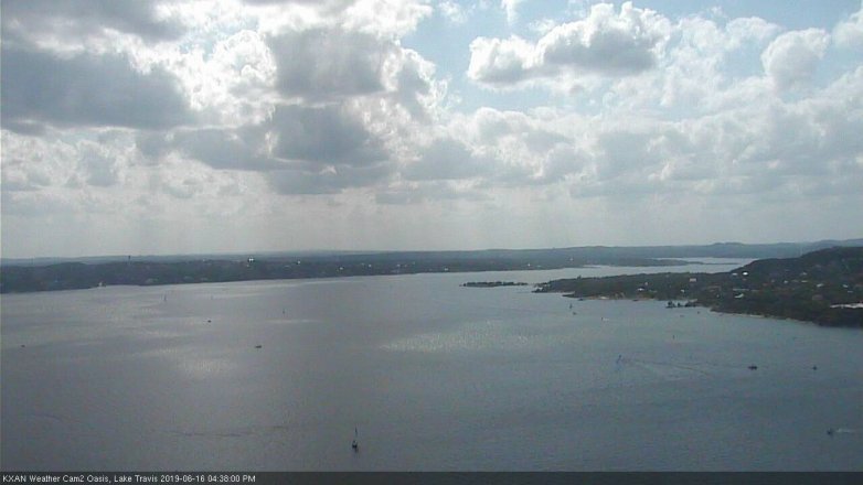 Lake Travis webcam, June 16, 2019 3:40 PM CT