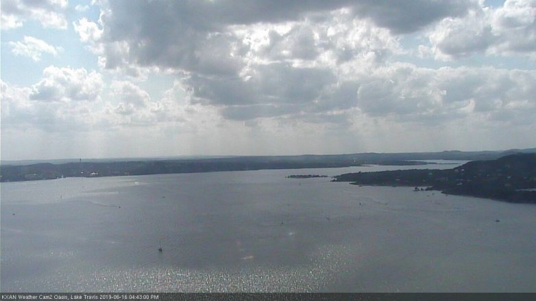 Lake Travis webcam, June 16, 2019 3:45 PM CT
