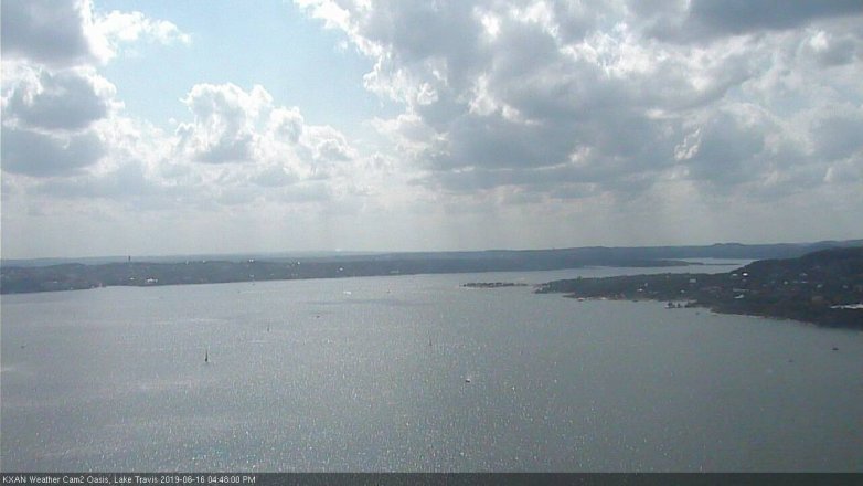 Lake Travis webcam, June 16, 2019 3:50 PM CT