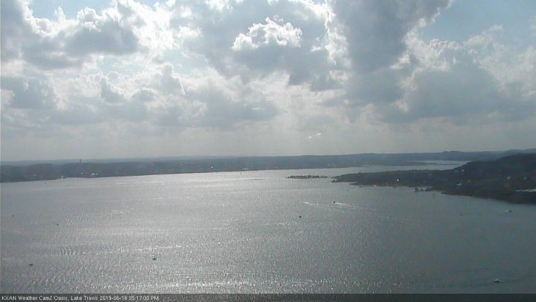 Lake Travis webcam, June 16, 2019 4:20 PM CT