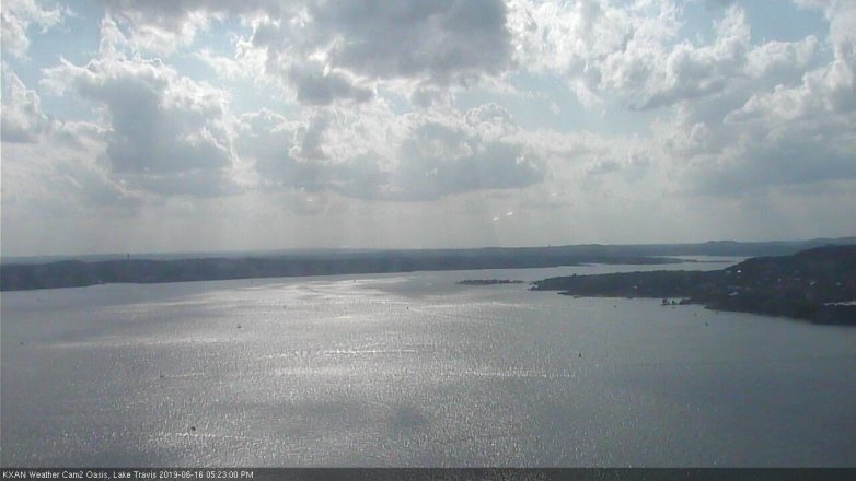 Lake Travis webcam, June 16, 2019 4:25 PM CT