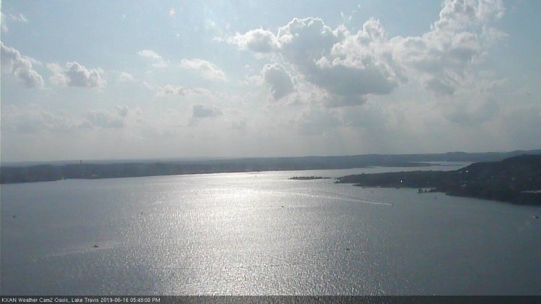 Lake Travis webcam, June 16, 2019 4:50 PM CT