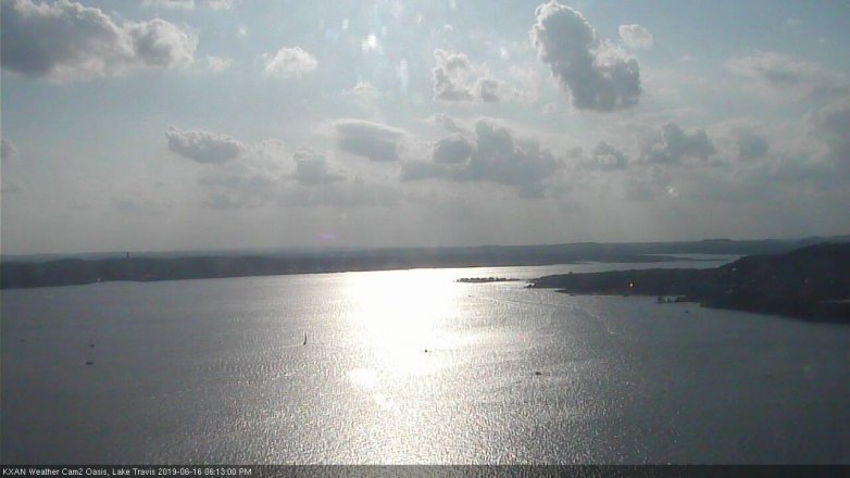Lake Travis webcam, June 16, 2019 5:15 PM CT