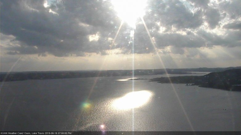 Lake Travis webcam, June 16, 2019 6:10 PM CT