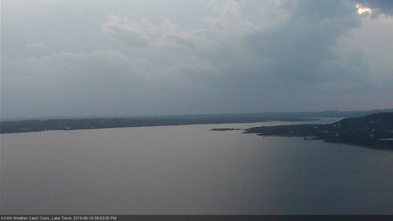 Lake Travis webcam, June 16, 2019 7:05 PM CT